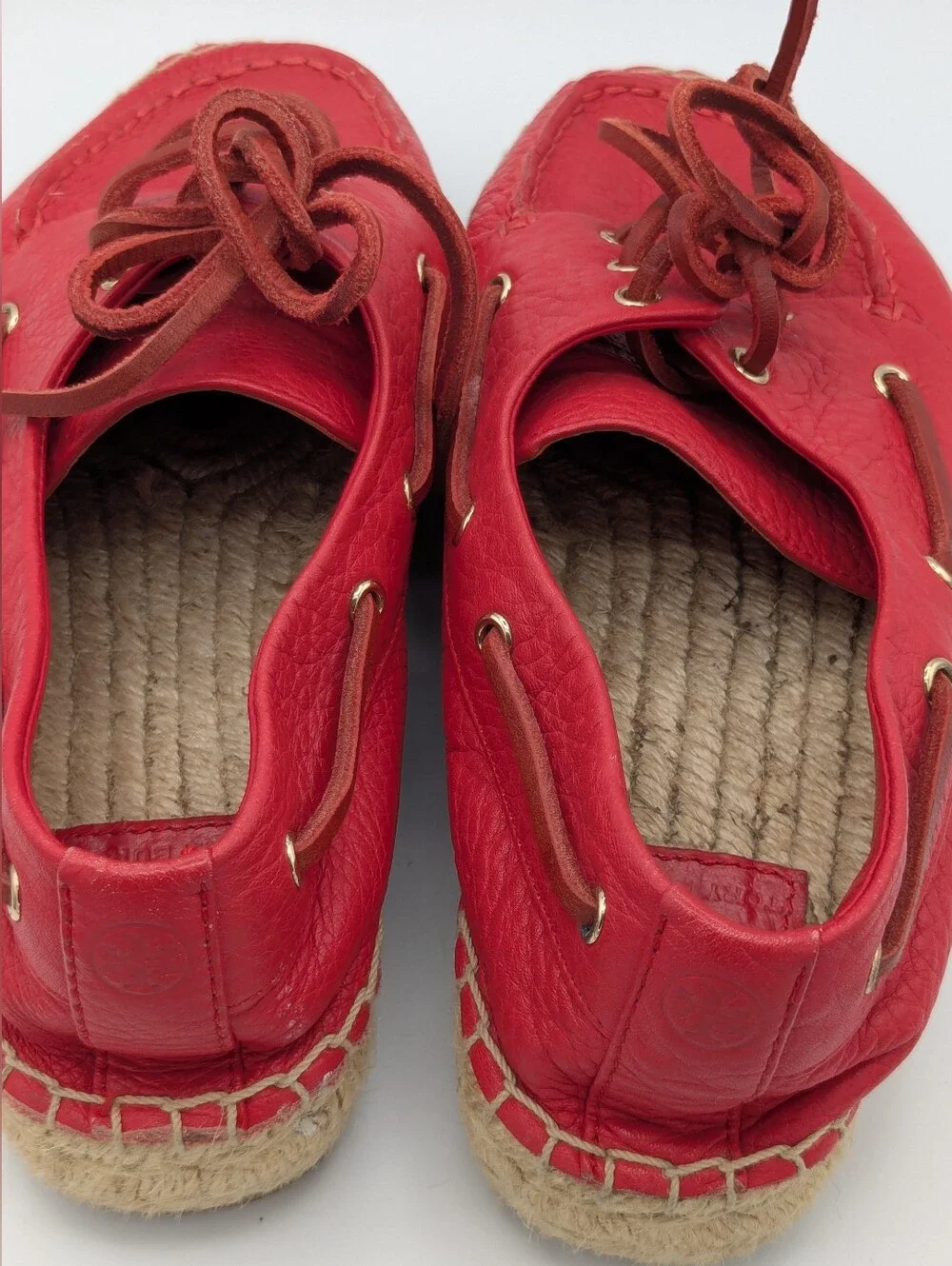 Tory Burch • Skipper Leather Espadrilles Boat Shoes